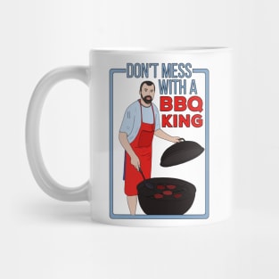 Don't Mess With a BBQ King Mug